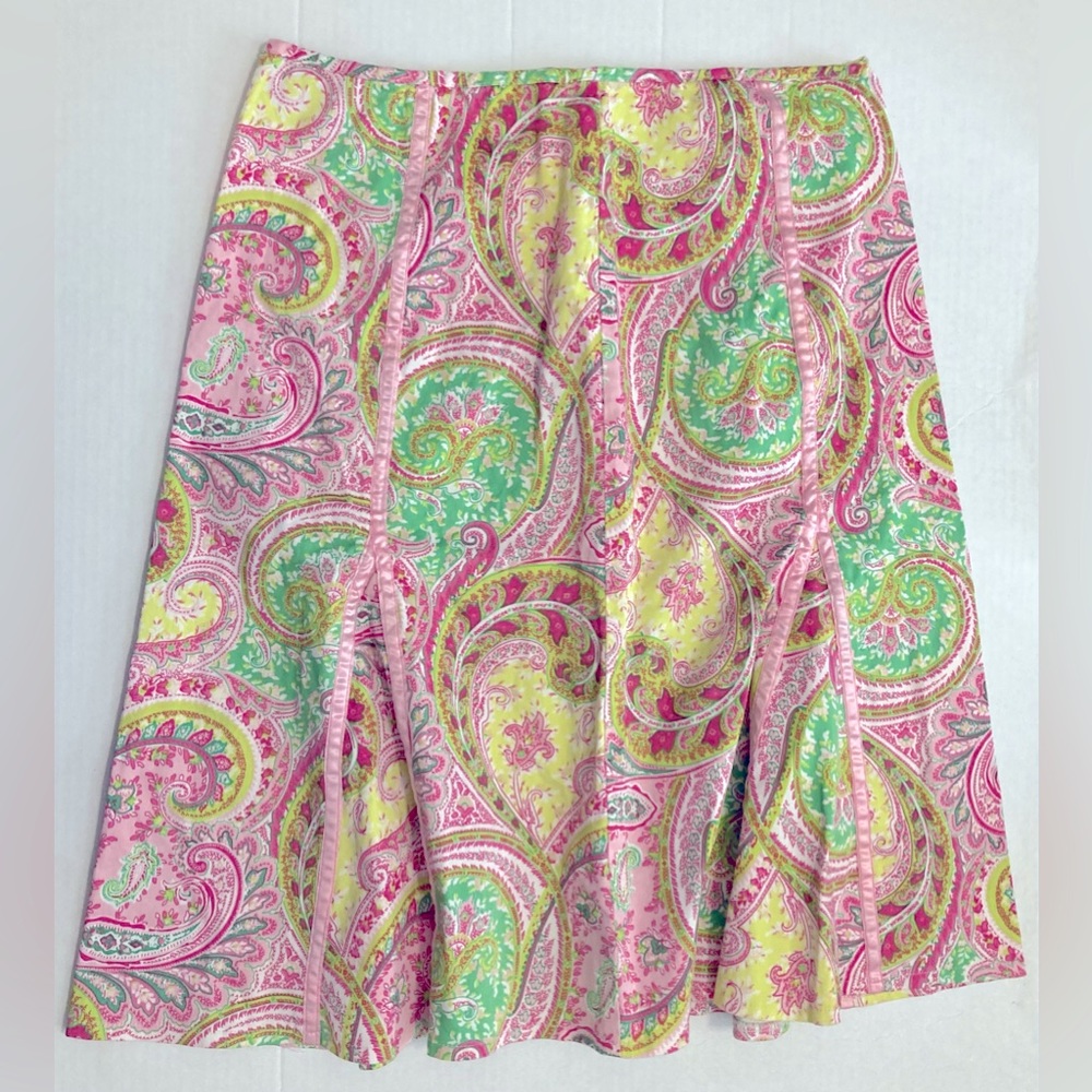 Ninety Paisley Skirt size 10
